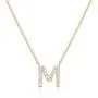 PAVOI 14K Yellow Gold Plated Cubic Zirconia Initial Necklace | Letter Necklaces for Women PAVOI 14K Yellow Gold Plated Cubic Zirconia Initial Necklace | Letter Necklaces for Women