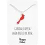 Cardinal Necklace For Women – Cute Red & Silver Charm – Cardinals Appear When Angels Are Near Message Card Cardinal Necklace For Women – Cute Red & Silver Charm – Cardinals Appear When Angels Are Near Message Card