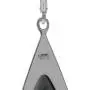 Silvershake White Gold Plated 925 Sterling Silver Teardrop Inlay Dangle Leverback Earrings Silvershake White Gold Plated 925 Sterling Silver Teardrop Inlay Dangle Leverback Earrings