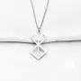 CENWA Viking Jewelry Berserker Rune Stainless Steel Pendant Necklace Amulet Talisman Sign Necklace CENWA Viking Jewelry Berserker Rune Stainless Steel Pendant Necklace Amulet Talisman Sign Necklace