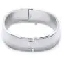 MARSHAL METAL Fashion Bangle High Polished Silver Plated Bangle Bracelet