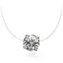 Ya Malanii Clear Choker Necklace with Rhinestone Pendant for Women and Girls Ya Malanii Clear Choker Necklace with Rhinestone Pendant for Women and Girls