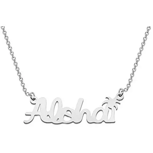 WSNANG Hawaii Aloha Necklace Hawaiian Jewelry Beach Theme Gift Summer Vacation Gift for Her WSNANG Hawaii Aloha Necklace Hawaiian Jewelry Beach Theme Gift Summer Vacation Gift for Her