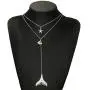 Yalice Layered Boho Starfish Necklace Chain Shell Y Necklaces Silver Jewelry for Women and Girls Yalice Layered Boho Starfish Necklace Chain Shell Y Necklaces Silver Jewelry for Women and Girls