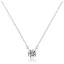 Swarovski Necklaces with 7mm Solitary Crystal Hypoallergenic for Women Girls