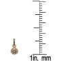 Dazzlingrock Collection 0.55 Carat (ctw) 10K Gold Round Cut Champagne & White Diamond Ladies Dangling Drop Earrings 1/2 ct Dazzlingrock Collection 0.55 Carat (ctw) 10K Gold Round Cut Champagne & White Diamond Ladies Dangling Drop Earrings 1/2 ct