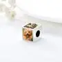 LONAGO Personalized Four-Sided Photo Charm 925 Sterling Silver Customized Bead Holds 4 Images Pictures Fit Pandora Bracelet for Women LONAGO Personalized Four-Sided Photo Charm 925 Sterling Silver Customized Bead Holds 4 Images Pictures Fit Pandora Bracelet for Women