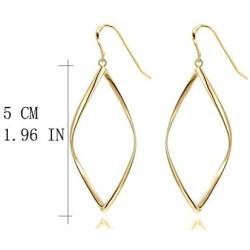 Geometric Rhombus Fashion Dangle Earrings Jewelry Gift for Women Girls Statement temperament Wild Earrings