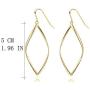 Geometric Rhombus Fashion Dangle Earrings Jewelry Gift for Women Girls Statement temperament Wild Earrings