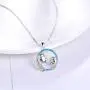 LUHE Elephant/Unicorn/Sloth/Owl Sterling Silver Cute Animal Necklace Good Luck Animal Pendant Holiday Jewelry Gift for Girls Teens Women Lover