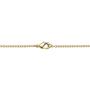Military Pendant Necklace 14k Gold-Plated 20''