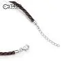T400 Black Brown Red Pink White Bangle Charm Braided Bracelet Genuine Cowhide Leather Wristband for Unisex Women Men Beads Gift T400 Black Brown Red Pink White Bangle Charm Braided Bracelet Genuine Cowhide Leather Wristband for Unisex Women Men Beads Gift
