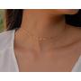 BENEIGE 14K Gold Choker Necklaces for Women Evil Eye Turquoise Lace Rope Beaded Satellite Link Chain Layered Dainty Chokers Jewelry……