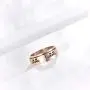 ALEXTINA Mens Womens Stress Relief Stainless Steel 8MM Spinner Ring Animal Cat Band