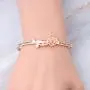 HOLLP The Originals Inspired Jewelry Vampire Girl Rose Bracelet Team Damon Since 1864 Bracelet Gift for TV Fans HOLLP The Originals Inspired Jewelry Vampire Girl Rose Bracelet Team Damon Since 1864 Bracelet Gift for TV Fans