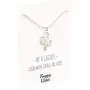 Happy Kisses Cactus Necklace – Desert Pendant – Inspirational Message Card – for Women & Kids