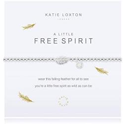 Katie Loxton a Little Mantras Womens Stretch Adjustable Band Fashion Charm Bracelet