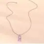 YIZHEN Cute Gummy Bears Necklace and Earring Cartoon Animal Jewelry for Women Girls