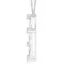 Diamond Braided Cross Pendant (1.9mm Diamond)