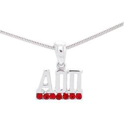 Violet Victoria & Fan Star Jewelry Sorority Pendant Necklace