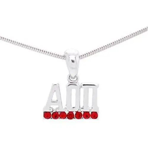 Violet Victoria & Fan Star Jewelry Sorority Pendant Necklace