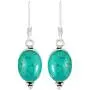 Turquoise Earrings 925 Silver Overlay handmade Dangle Earrings Turquoise Earrings 925 Silver Overlay handmade Dangle Earrings