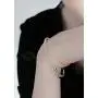 ACCESS 18K Gold Plated 2MM Cubic Zirconia Jewelries Bracelet 1-Row Fashion Accessories Tennis Bangle for Women, Inner Diameter 2.2 inch