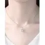 Mints 2ct Morganite Asscher Cut Pendant Necklace Sterling Silver Gemstone Fine Jewelry Women Mints 2ct Morganite Asscher Cut Pendant Necklace Sterling Silver Gemstone Fine Jewelry Women