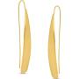 Humble Chic 14K Gold Plated Bar Dangle Earrings | Hypoallergenic Long Threader Drop Earrings for Women