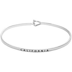 chelseachicNYC Inspirational Message Mantra Hook Clasp Bracelet