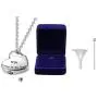 Gisunye Cremation Urn Necklace for Ashes Urn Jewelry,Forever in My Heart Carved Locket Stainless Steel Keepsake Waterproof Memorial Pendant for mom & dad with Filling Kit… Gisunye Cremation Urn Necklace for Ashes Urn Jewelry,Forever in My Heart Carved Locket Stainless Steel Keepsake Waterproof Memorial Pendant for mom & dad with Filling Kit…