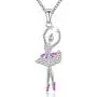 JXJL Silver Dancing Ballerina Necklace Recital Dancer Gift Ballet Pendant Necklace for Girls Women JXJL Silver Dancing Ballerina Necklace Recital Dancer Gift Ballet Pendant Necklace for Girls Women
