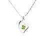 Beads & Pearls Jewelry Stainless Steel Shamrock Four Leaf Clover Charm Pendant Necklace for Women | St Patricks Day Gifts, 18'' + 2'' Extender Beads & Pearls Jewelry Stainless Steel Shamrock Four Leaf Clover Charm Pendant Necklace for Women | St Patricks Day Gifts, 18'' + 2'' Extender