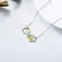 RMREWY Stethoscope Necklace 925 Sterling Silver Infinity Pendant Necklace Jewelry Doctor Nurse Medical Student Nurse Day Gifts for Women RMREWY Stethoscope Necklace 925 Sterling Silver Infinity Pendant Necklace Jewelry Doctor Nurse Medical Student Nurse Day Gifts for Women