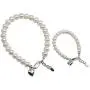 Sterling Silver Mom and Me Cultured Pearl Matching Bracelet for Mom and Daughter''Forever in My Heart'' Sold as a Set or individually Sterling Silver Mom and Me Cultured Pearl Matching Bracelet for Mom and Daughter''Forever in My Heart'' Sold as a Set or individually
