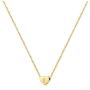Joycuff Tiny Initial Necklaces for Women Teen Girls Cute Letter Heart Pendant 14K Gold Monogram Dainty Jewelry Birthday for Her Alphabet A-Z