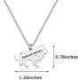 Hakuna Matata Lion Necklace Simba Necklace No Worries NecklaceThe Lion King Quotes Jewelry