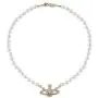 FENLDY Rhinestone Faux Planet Saturn Pearl Necklace for Women Jewelry, Fake Pearl Collar Pendant a Necklace Men with Charm for Girls Y2k Jewelry Ladies Wedding Pearl Bead Chain Crystal Choker