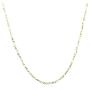PORI JEWELERS 10K Gold 2MM, 2.3MM, 3MM, 3.5MM, 5.5MM, 7MM, 8MM Figaro 3+1 Link Chain Necklace or Bracelet - Yellow, White or Rose Gold - 7''-30''