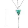 Silpada Double-Y Reversible Lariat Necklace with Compressed Turquoise in Sterling Silver Silpada Double-Y Reversible Lariat Necklace with Compressed Turquoise in Sterling Silver
