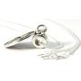 St Gerard Necklace for Pregnancy | Patron Saint of Pregnancy Charm Necklace St Gerard Pendant on a 22 inch Silver Plated Snake Chain Necklace with a Beautiful St Gerard Charm Fertility Charm for Women
