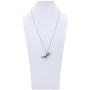 Controse Dinosaur Necklace T-Rex Skeleton Pendant 316L Stainless Steel