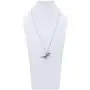 Controse Dinosaur Necklace T-Rex Skeleton Pendant 316L Stainless Steel