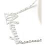 YINLIN Simple Triangular Geometry Hallow Deathly Pendant Necklace