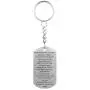 ST.Saint Michael Archangel Prayer Necklace Stainless Steel Bible Verse Prayer Dog Tag Necklace Christian Faith Jewelry