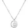 MignonandMignon Silver Initial Necklace Initial Disc Necklace Bridesmaid Jewelry Gift for Her MignonandMignon Silver Initial Necklace Initial Disc Necklace Bridesmaid Jewelry Gift for Her