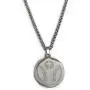 Luke 1:37 Baseball Cross Necklace and Pendant Stainless Steel for Athletes with Bible Quote Prayer | Christian Gift for Boys and Girls Smaller Size