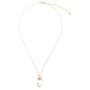 Bohemian Metallic Pendant Trendy Geometric Necklace - Lucky Charm Hamsa, Peace Hand Sign Face Profile Head, Skull Chain
