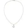 Lucky Feather Ocean Life – Sterling Silver Dipped Mermaid VSCO Necklace for Teen Girls and Young Women