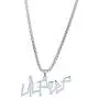 COMTRUDE Lil-Peep Necklace Stainless Steel Rapper Pendant Perfect Gifts for Young Singer Fans (Silver) COMTRUDE Lil-Peep Necklace Stainless Steel Rapper Pendant Perfect Gifts for Young Singer Fans (Silver)